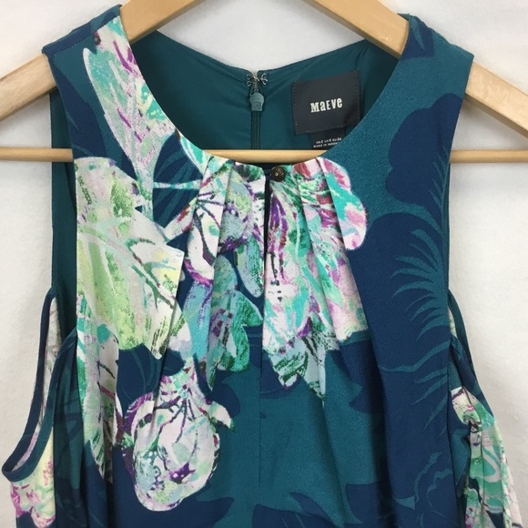 Anthropologie Maeve Elia Cold Shoulder  Dress - Picture 5 of 12